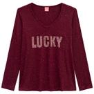 Blusa Feminina Manga Longa Malwee Wee Plus Ref. 65781