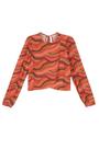 Blusa Feminina Manga Longa Transpassada Marialícia - Elegante e Confortável Blusa Feminina Manga Longa Transpassada Marialícia - Elegante e Confortável