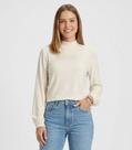 Blusa Feminina Manga Longa Viscose Endless Bege