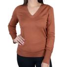 Blusa Feminina Miose Tricot Sueter Marrom Brick - 3BFP105