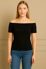Blusa feminina Ombro a Ombro Básica Toque Macio, Caimento que Valoriza e Conforto para o Dia a Dia