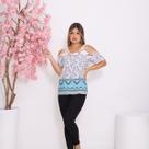Blusa Feminina Ombro a Ombro Ciganinha Com Alça em Renda Premium - Rosa empoeirado