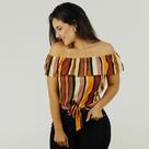 Blusa feminina ombro a ombro