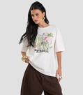 Blusa Feminina Oversized Brasil Dianna Bege