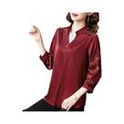 Blusa Feminina Plus Size 5XL - Manga Longa Casual para Primavera/Verão Blusa Feminina Plus Size 5XL - Manga Longa Casual para Primavera/Verão
