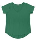 Blusa Feminina Plus Size da Infinita Cor Verde