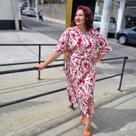 Blusa Feminina Plus Size Floral