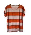 Blusa Feminina Plus Size Malha Listrado Verão Importado Moda Verão 2536