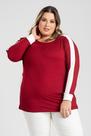 Blusa Feminina Plus Size Malha Suede Mangas Morcego - Serena