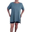 Blusa Feminina Plus Size Manga Curta em Viscose e Elastano - Conforto e Estilo Tapa Bumbum