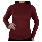 Blusa Feminina Real Malhas Canelada Bordô Marsala - 430504