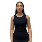 Blusa Feminina Regata Justa Essential Flor De Lis