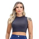 Blusa Feminina Segunda Pele Regata Tendência Moda Verão Blusa Feminina Segunda Pele Regata Tendência Moda Verão