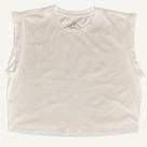 Blusa Feminina sem Manga com Cavas Dobrada em Meia Malha Algodão Basic+ Blusa Feminina sem Manga com Cavas Dobrada em Meia Malha Algodão Basic+