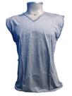 Blusa feminina sem manga gola V