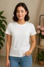 Blusa Feminina T-shirt Manga Curta Simples Casual