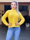 Blusa feminina tam m tricô