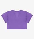 Blusa Feminina Tecido em Viscose Infinita Cor Roxo