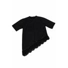 Blusa Feminina Trend Tendência Blusão Tshirt Oversized Básica Assimétrica Com renda Blusa Feminina Trend Tendência Blusão Tshirt Oversized Básica Assimétrica Com renda