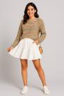 Blusa Feminina Tricô Colorida Luxo Tamanho Único