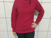 Blusa Feminina Tricot Amorelie