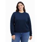 Blusa Feminina Tricot Básica Gola Redonda Plus Size City Lady