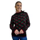 Blusa Feminina Tricot Cereja