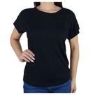Blusa Feminina Trilhos Urbanos Basica MC Preta - 3121