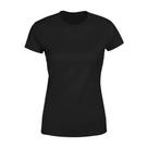 Blusa Feminina Tshirt Camiseta Baby Look Gola Redonda Básica Premium Preta