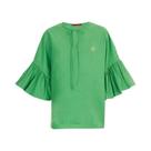 Blusa Feminina Vintage De Verão Solta Casual Com Manga Curta Moda Feminina 2024