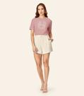 Blusa Feminina Viscose Com Bordado Endless Rosa