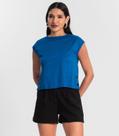 Blusa Feminina Viscose Rovitex Azul Blusa Feminina Viscose Rovitex Azul