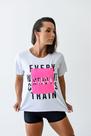 Blusa fitness feminina branco start Blusa fitness feminina branco start