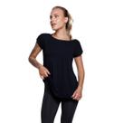 Blusa Fitness Mullet Feminina Tela Vazada Treino