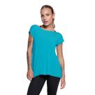 Blusa Fitness Mullet Feminina Tela Vazada Treino