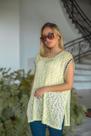Blusa flame croche
