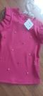 Blusa fluflu rosa tamanho 04