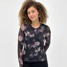 Blusa Formitz em Tule Manga Longa Feminina Blusa Formitz em Tule Manga Longa Feminina