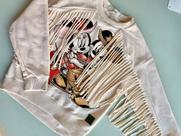 Blusa franja mickey