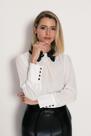 Blusa Gola Bicolor