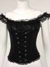 Blusa gótica feminina