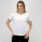 Blusa Hering Ampla Manga Curta Gola Canoa Feminina