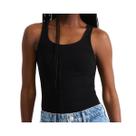 Blusa Hering De Malha Sem Manga 4Auc Preto