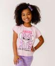 Blusa Infantil Angel Stitch Disney Tam 4 a 10-29035
