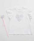 Blusa Infantil Babado Paetê Brinde Marisa Tam 4 a 10 O-78096 Blusa Infantil Babado Paetê Brinde Marisa Tam 4 a 10 O-78096