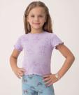 Blusa Infantil Canelada Angel Stitch Disney Tam 4 a 10-71136
