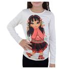 Blusa Infantil Feminina Alakazoo ML Branco Off Pomme - 67946