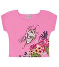 Blusa Infantil Feminina Borboleta Rovitex Kids