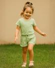 Blusa Infantil Feminina Cotton Premium Borboleta Rosa Erva Tam 4 a 8 Blusa Infantil Feminina Cotton Premium Borboleta Rosa Erva Tam 4 a 8
