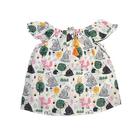 Blusa Infantil Feminina Floresta Verão